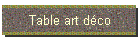 Table art dco